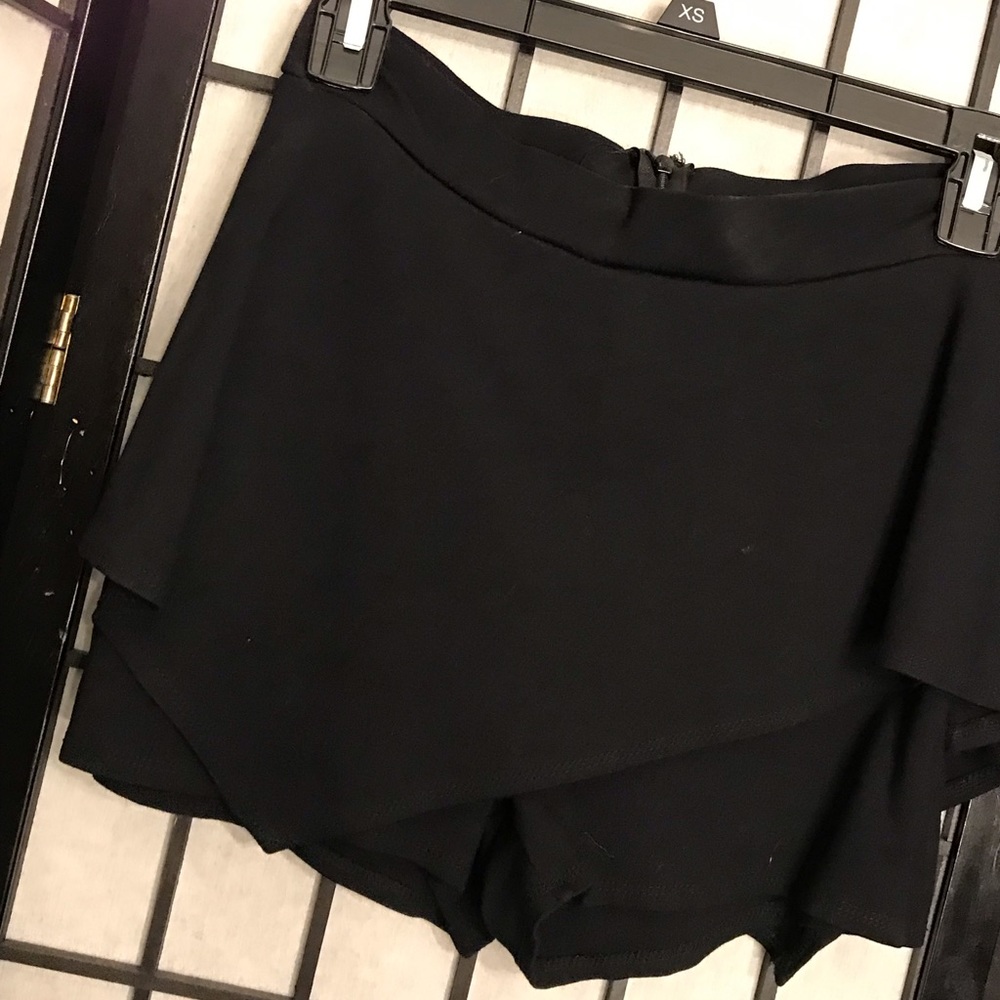 🖤Black Mini Skort